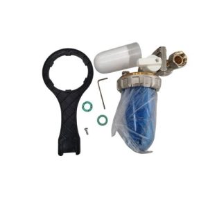 Filtro dosatore polifosfati anticalcare caldaia con valvola stop da12