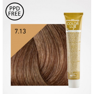 Color Lux – Crema Colorante – 7.13 Biondo Beige 100 ml – Design Look