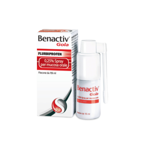 Benactiv Gola 0,25% Spray Mucosa – 15ml