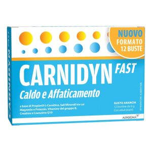 Carnidyn Fast Caldo e Affaticamento – 12 Bustine