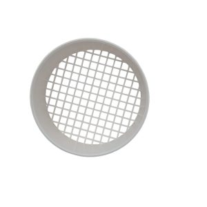 Terminale griglia aspirazione aria fumi retina 80 Ø