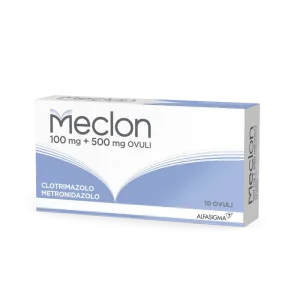 Meclon 100mg+500mg Ovuli – 10 ovuli