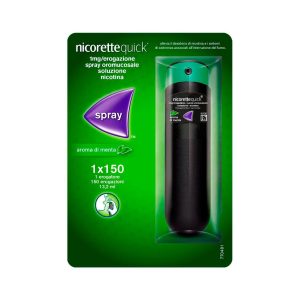 Nicorette Quick 1mg per erogazione Spray – 150 erogazioni 13,2ml