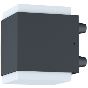 Applique da esterno LED Asso Square UP & DOWN 2x4W – Cod.RL113CWH4WP3