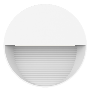 Applique da esterno LED Micro Solo Giù Round Bianco 5W – Cod.RLRO59A5W3KWH