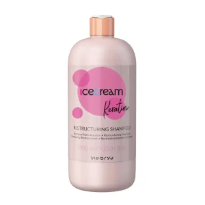 Ice Cream Keratin Restructuring Shampoo 1000 ml – Inebrya