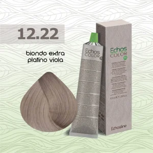 Echos Color – Crema colorante capelli – 12.22 Biondo Extra Platino Viola – 100 ml