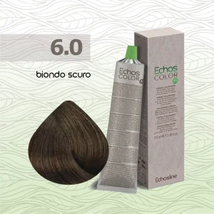 Echos Color – Crema colorante capelli – 6.0 Biondo Scuro – 100 ml