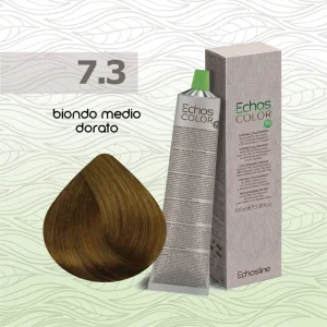 Echos Color – Crema colorante capelli – 7.3 Biondo Medio Dorato – 100 ml