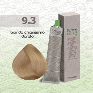 Echos Color – Crema colorante capelli – 9.3 Biondo Chiarissimo Dorato – 100 ml