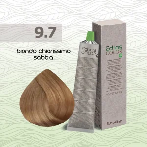 Echos Color – Crema colorante capelli – 9.7 Biondo Chiarissimo Sabbia – 100 ml