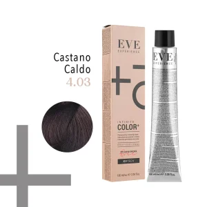 EVE Experience Infinite Color+ Colorazione Permanente in Crema – 4.03 Castano Caldo 100 ml – FarmaVita