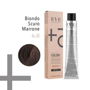 EVE Experience Infinite Color+ Colorazione Permanente in Crema – 6.8 Biondo Scuro Marrone 100 ml – FarmaVita