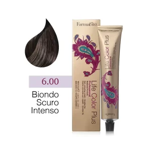 FarmaVita – Life Color Plus Professional – Crema Colorante per Capelli – 6.00 Biondo Scuro Intenso – 100 ml