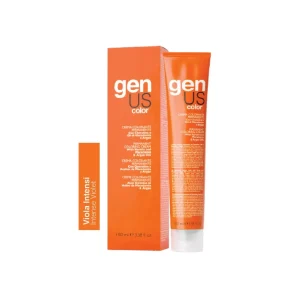 genUS Color – Crema Colorante Permanente con Cheratina, Macadamia e Argan – Viola Intensi 100 ml