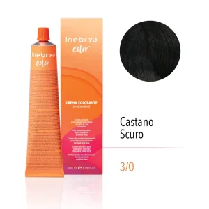 Inebrya Color – 3/0 Castano Scuro – 100 ml