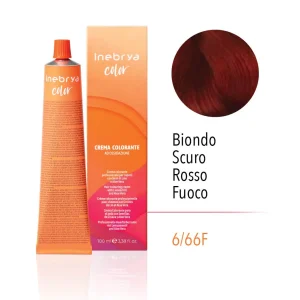 Inebrya Color – 6/66F Biondo Scuro Rosso Fuoco – 100 ml