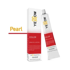 Yellow Color Crema Colorante Permanente – Pearl 100 ml – Yellow Professional