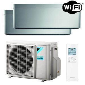 Condizionatore Daikin Stylish Dual Split 2MXM40A + CTXA15BS + FTXA20BS – spedizione gratuita, possibile installazione, miglior prezzo con incentivi 2026