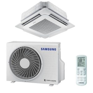 Condizionatore Samsung Cassette 4 Vie Mini Windfree Quadri Split AJ080TXJ4KG/EU + AJ020TNNDKG/EU Cassetta 4 Vie + AJ020TNNDKG/EU Cassetta 4 Vie + AJ020TNNDKG/EU Cassetta 4 Vie + AJ035TNNDKG/EU Cassetta 4 Vie – possibile installazione, miglior prezzo con incentivi 2026